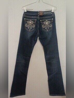 L.A. idol Dark Blue Bootcut Jeans